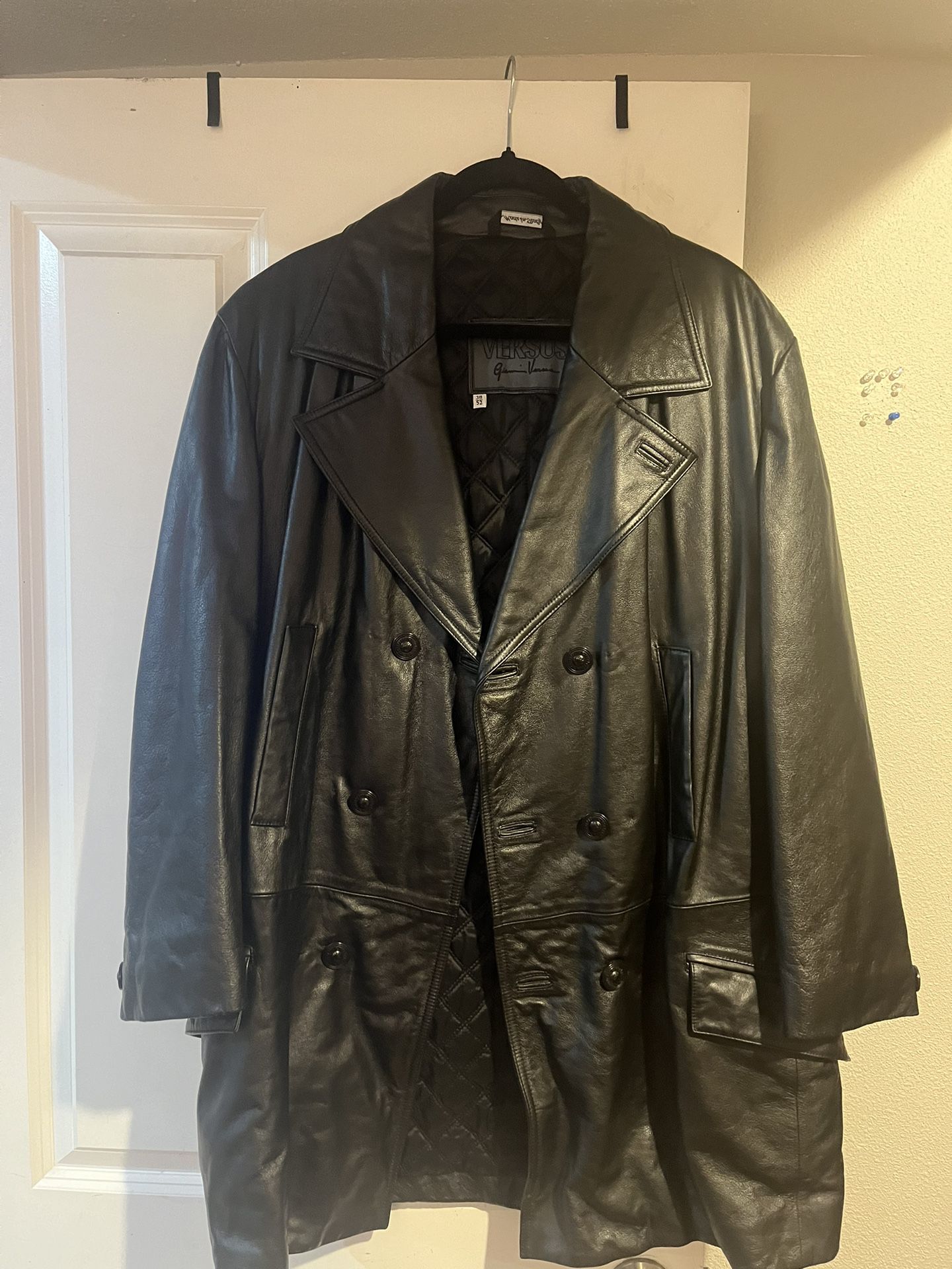 Versus Gianni Versace Men’s Leather Jacket