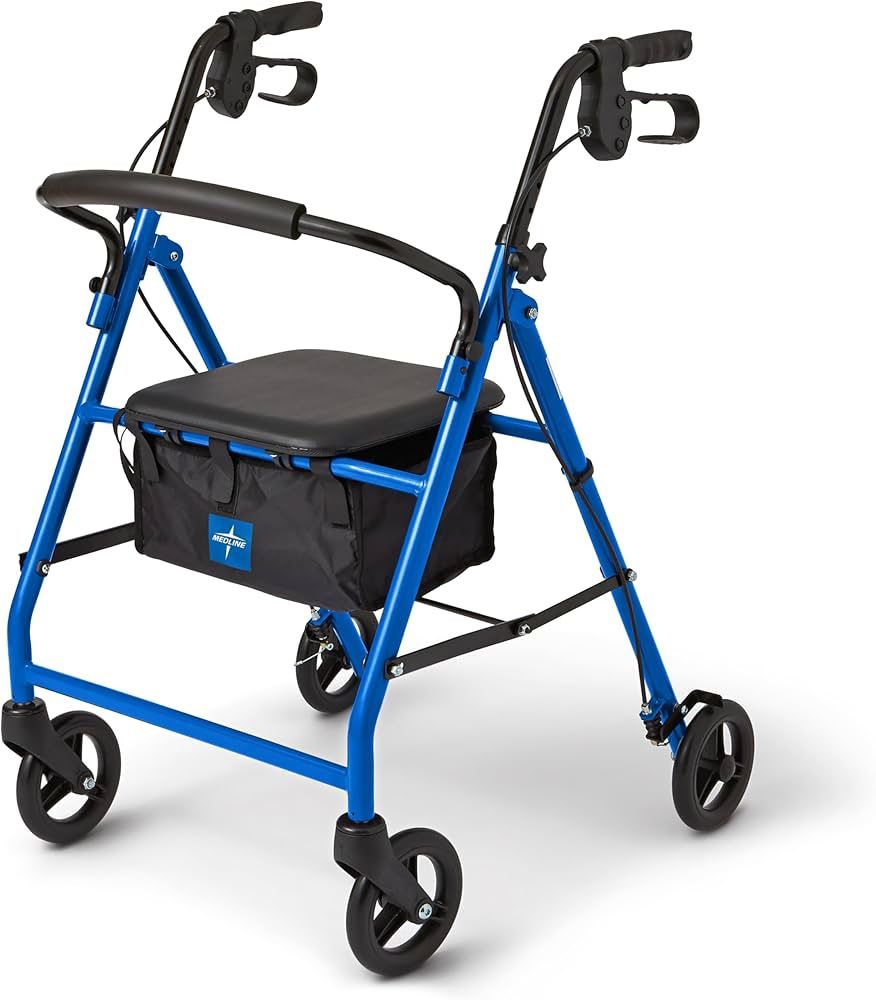 🔥 Medline Senior Walker/Rollator