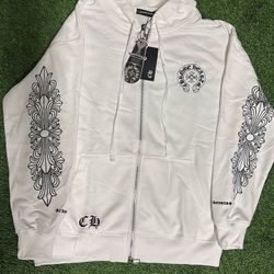 Chrome heart Zip up 