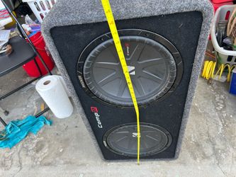 12” CVR kicker comp r with amp
