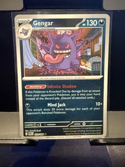 Gengar Halo Rare !!!!
