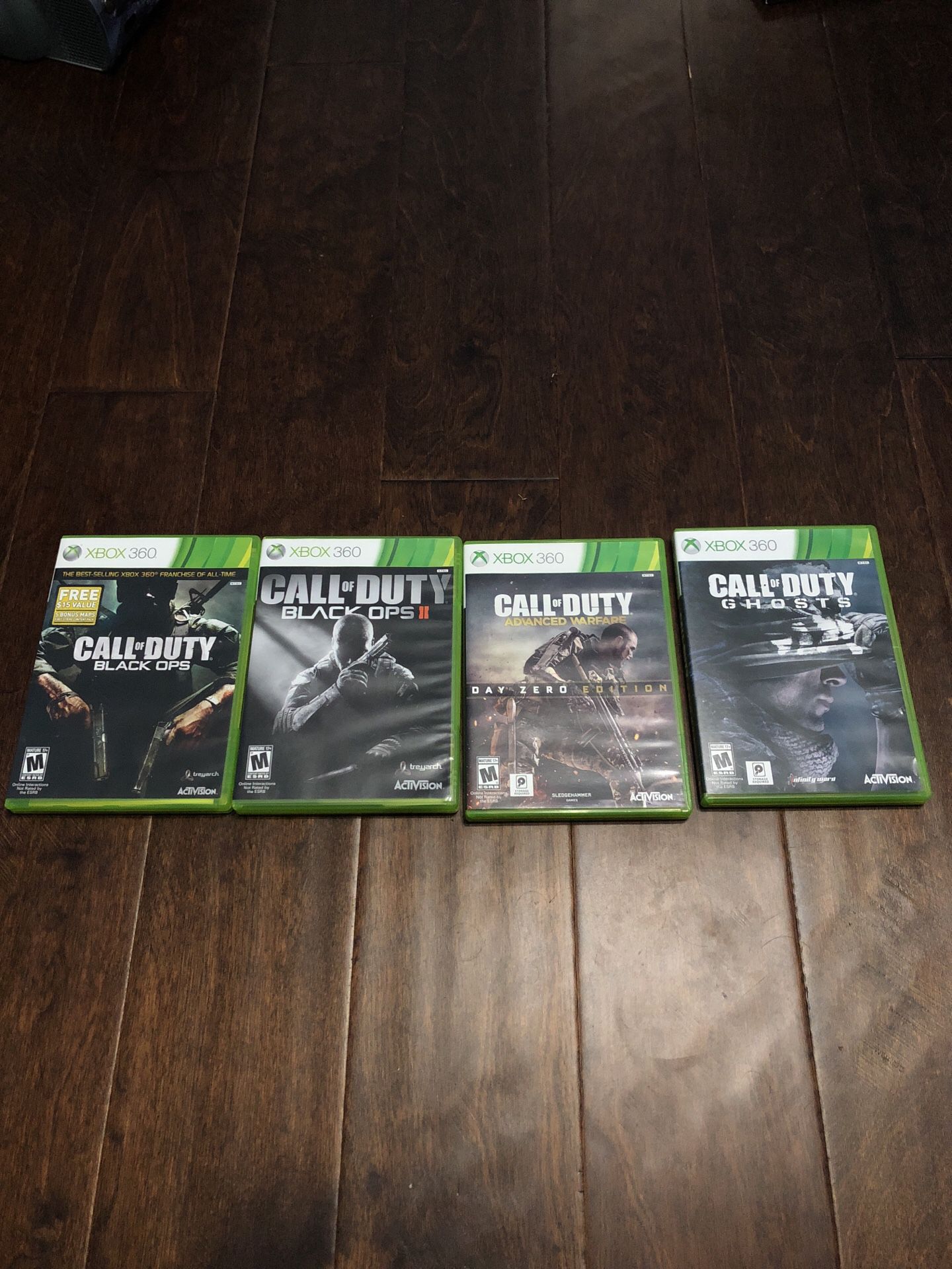 Xbox 360 call of duty games