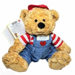 Russ VTG The Good News Bears Plush Brown Teddy "Benjamin" Stuffed Animal 12" New