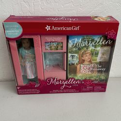 New American Girl Maryellen Larkin Mini Doll & 3 Book Set