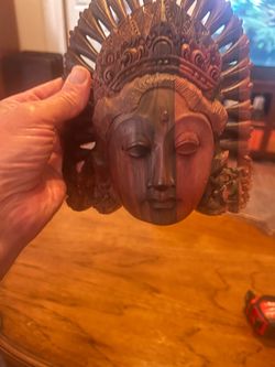 Compassion is never out of fashion; Vintage Balinese Tara Bust: