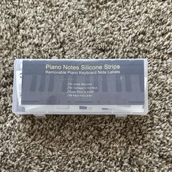 Piano Notes Silicone Strips