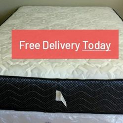 New & Delivery FREE Today . Full Size 2 sided Matt N Box $300