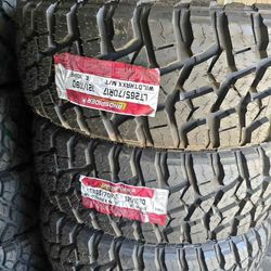 LT265/70R17 Landspider M/T Set Of 4 New Tires 