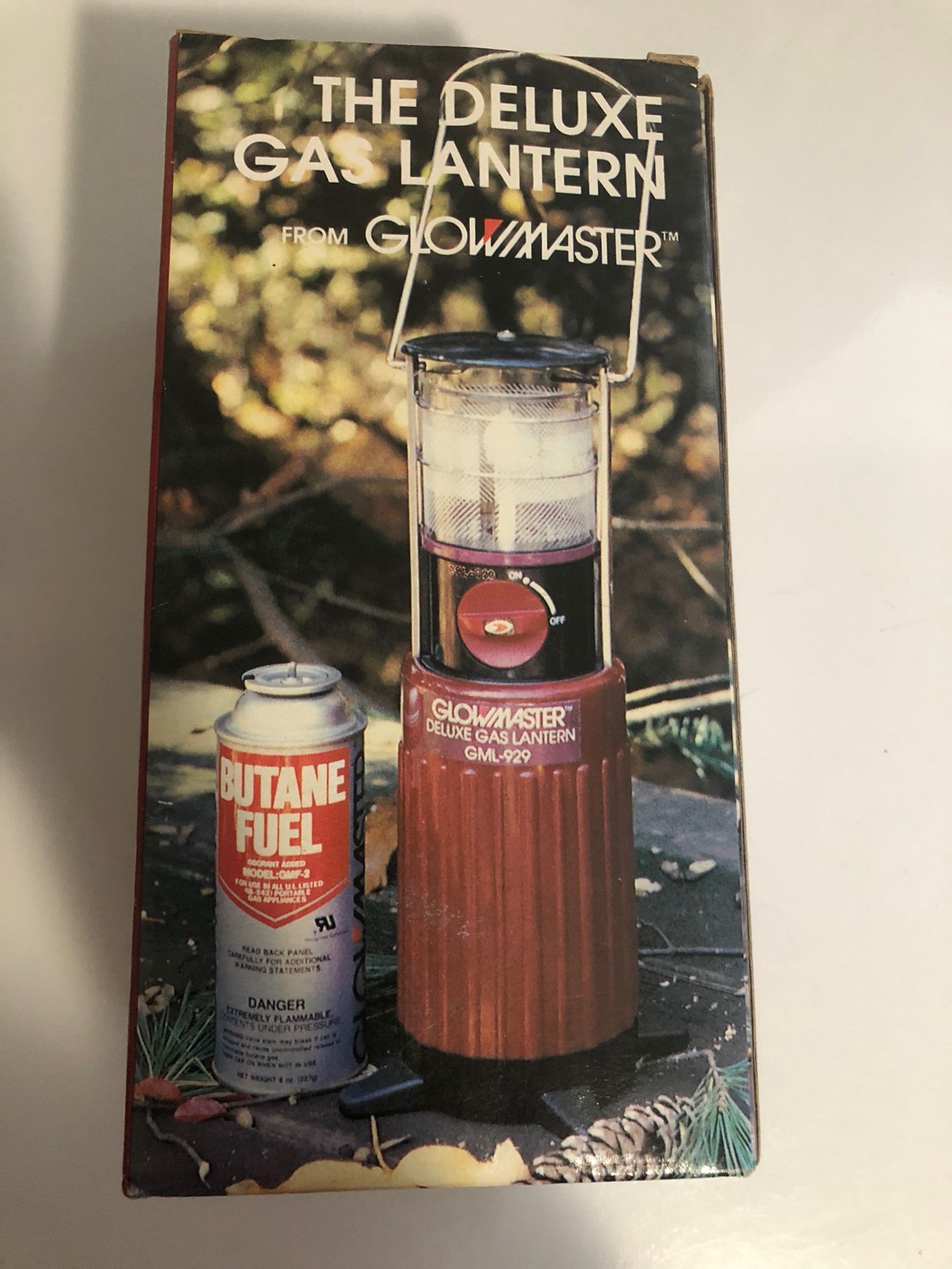 The Deluxe Gas Lantern from Glowmaster Model GML-929 In Original Box