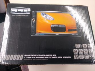 Ssl DD889B double din with Bluetooth