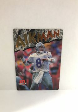 1993 ACTION PACKED FOOTBALL PROTOTYPE TROY AIKMAN
