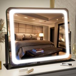 Lighted Vanity Mirror - Touch Screen, Dimmable LED, Brand New!