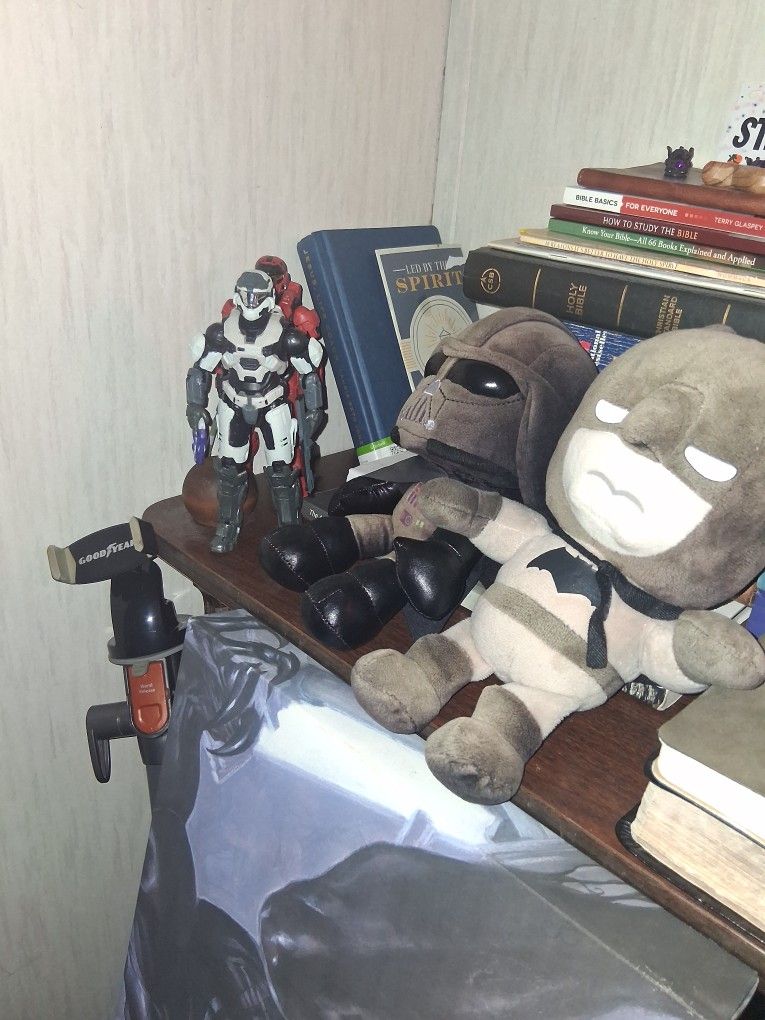 Halo Action Figures Batman Darth Vader Plushies