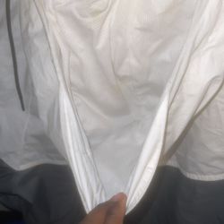 Nike White Windbreaker 