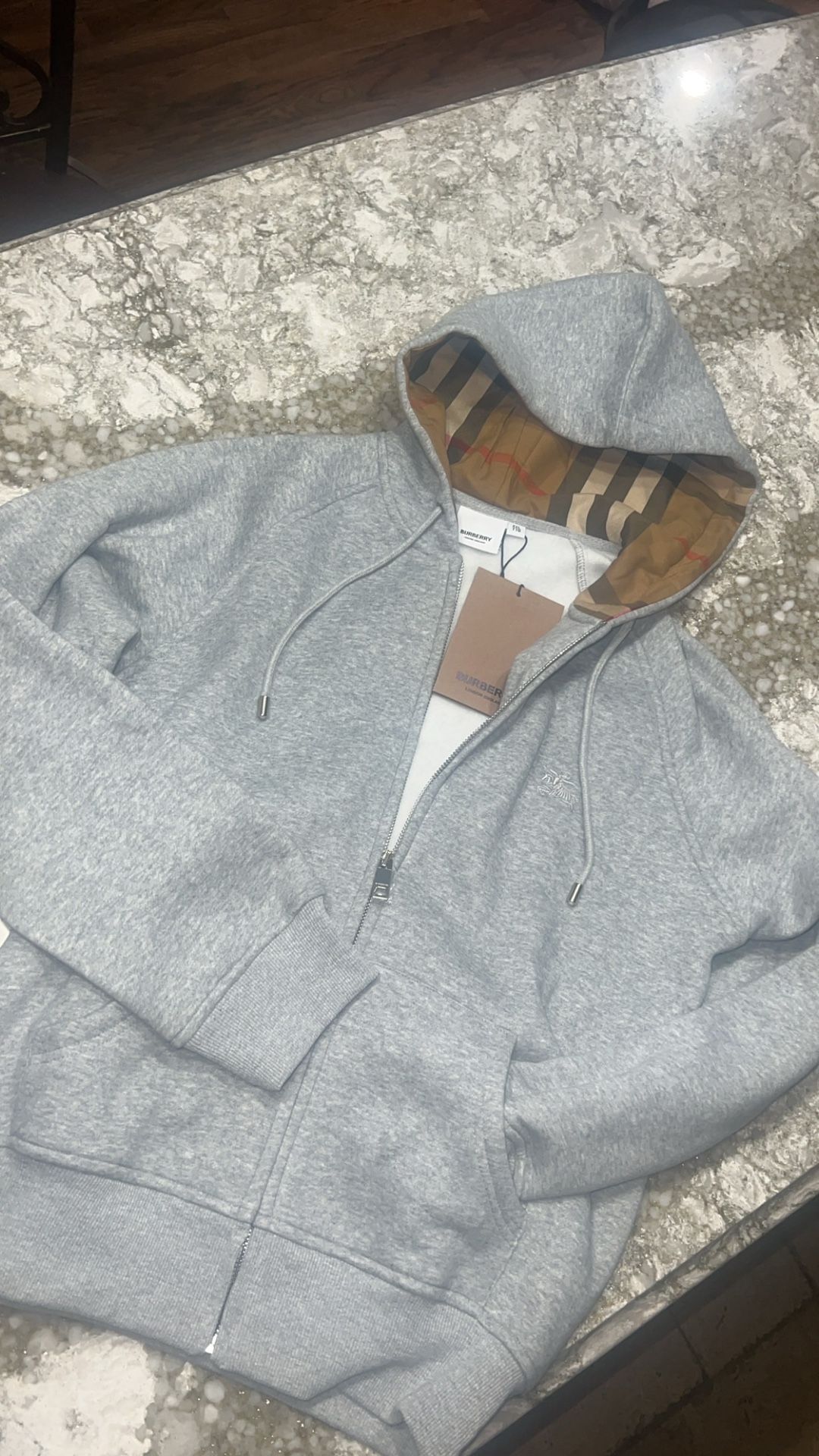 Burberry Grey Zip Up RE🅿️!