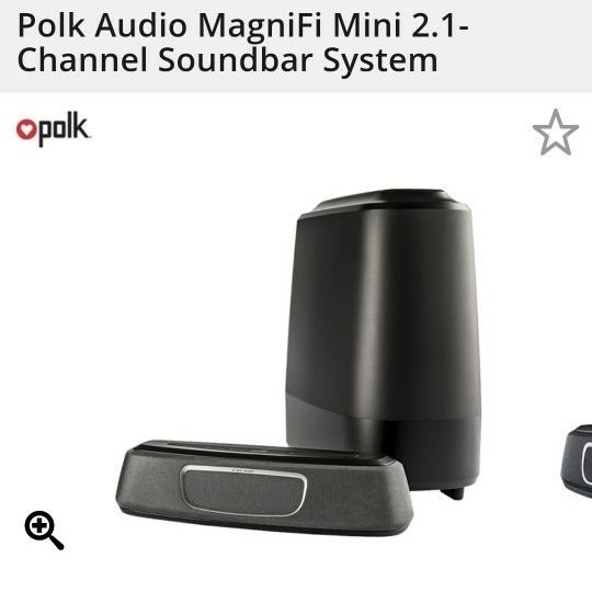 Polk Audio MagniFi Mini 2.1-Channel Soundbar System