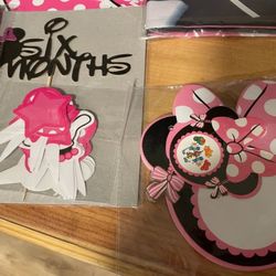 Minnie Mouse 6 Month Birthday Decoration Kit 
