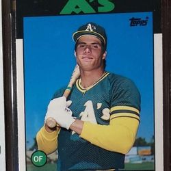 1986 Topps Traded Jose Canseco #20T