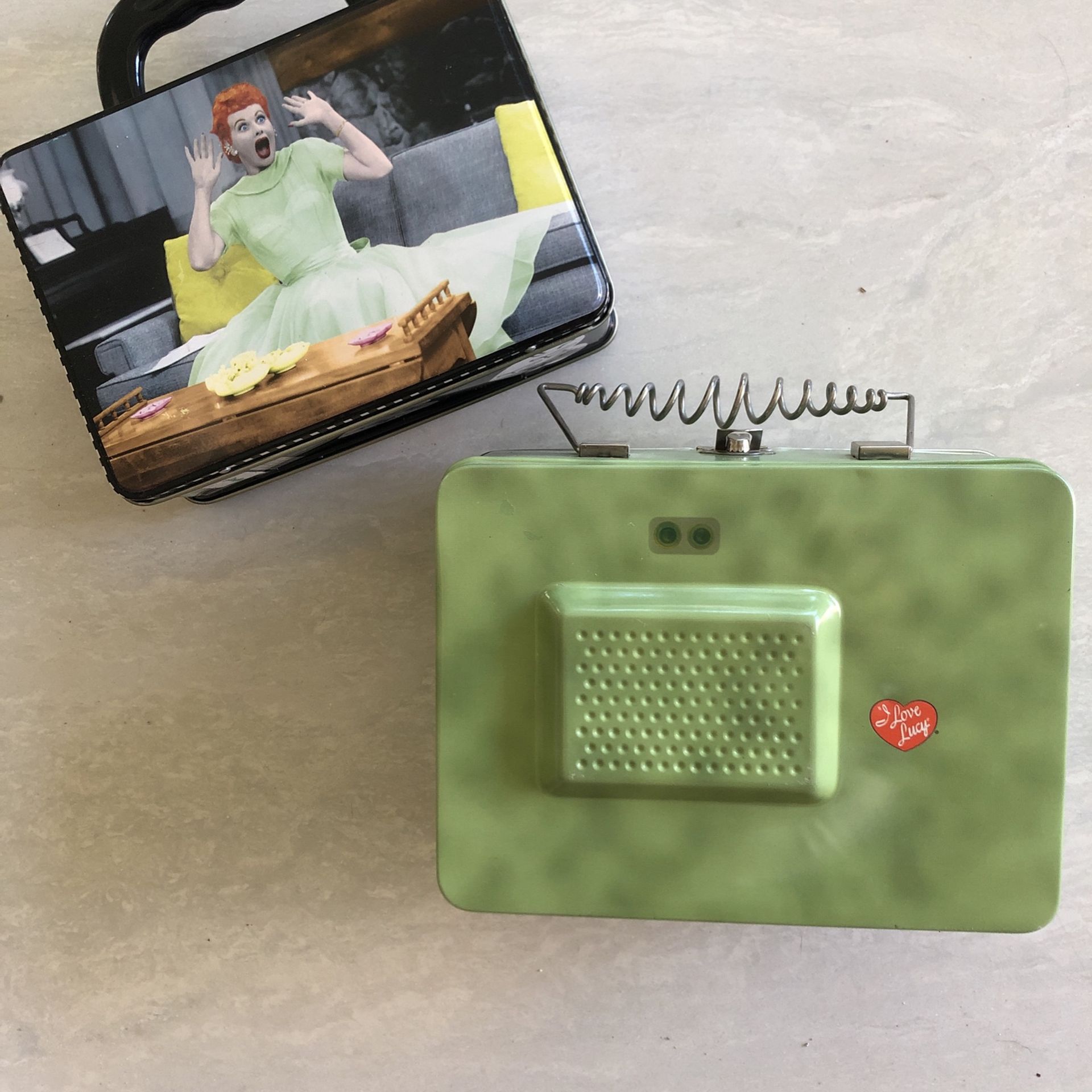I Love Lucy Tins (2)