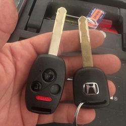 Honda key replacement