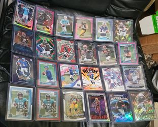 2025 NFL Football Rookie Cards Lot Jaxson Dart Rc! Cam Ward Rc! Shedeur Sanders Rc! Travis Hunter Rc