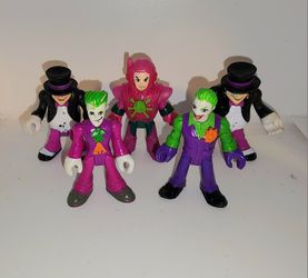 DC Comics Imaginext mini figures lot 