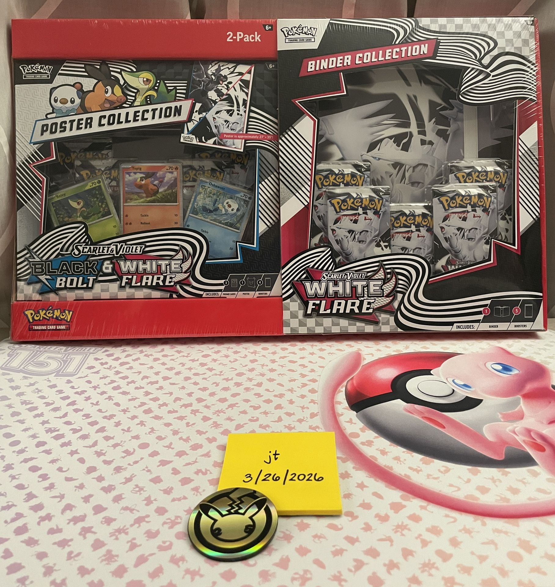 pokemon binder collection white flare trading cards Amazon.com: Pokemon TCG Scarlet & Violet 10.5 White Flare Binder Box : Toys  & Games main image 0