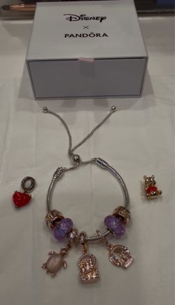Pandora bracelet and charms
