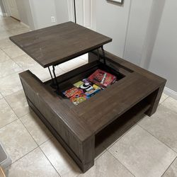 Lift Top Coffee Table With Storage 