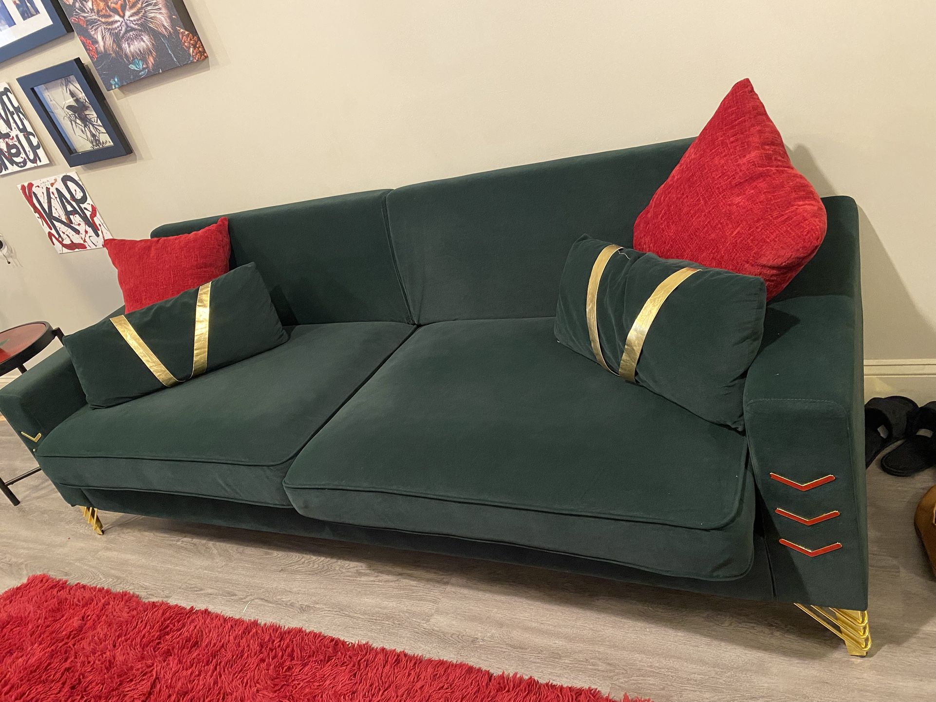 Velvet Sofa
