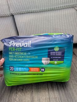 Prevail Per-Fit Adult Incontinence Underwear - Large (3 Packs)