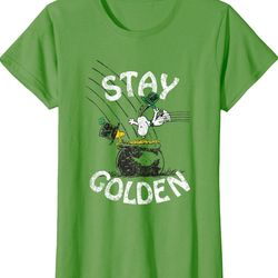 Brand New Peanuts Snoopy St Patrick's Day T-shirt