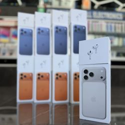 iPhone 17 Pro Max With AirPods Pro 3 ((Take It Home In Payments/ llévatelo a casa en pagos) 