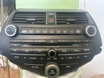 2009 Honda Accord OEM Radio Climate Control CD Player