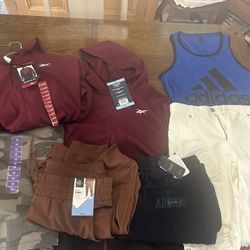 Men’s Shirts Jacket Adidas Reebok Skinny Shorts