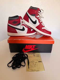 R3P Air Jordan 1 Retro High OG “Chicago Lost & Found” — Size 9.5