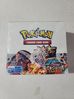 Pokemon tcg obsidian flames booster box sealed