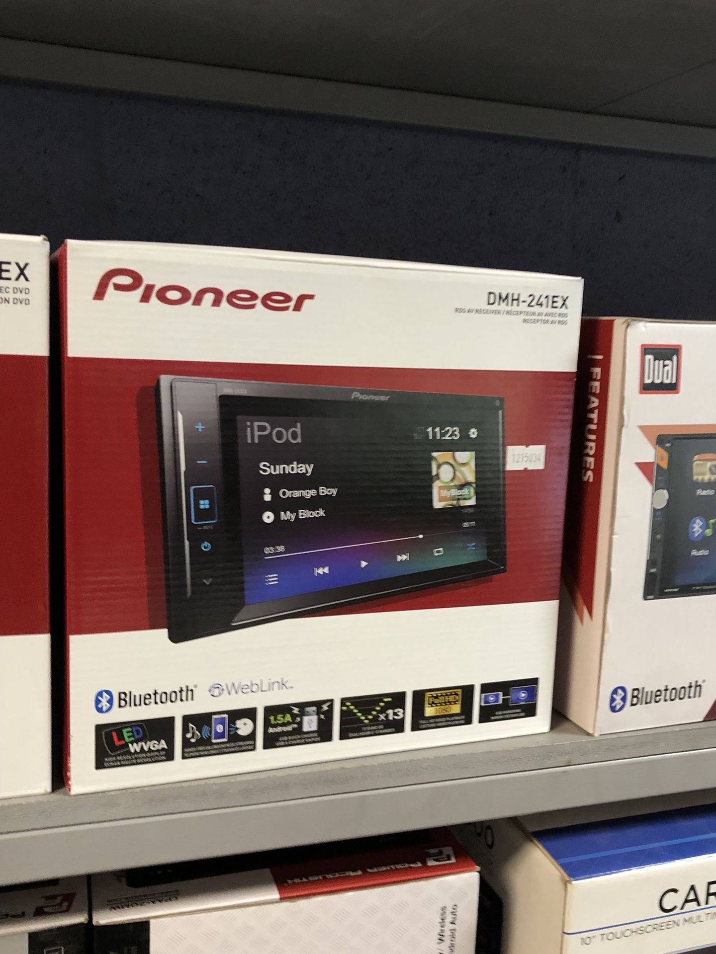 Pioneer Dmh-241ex On Sale Today For 199.99