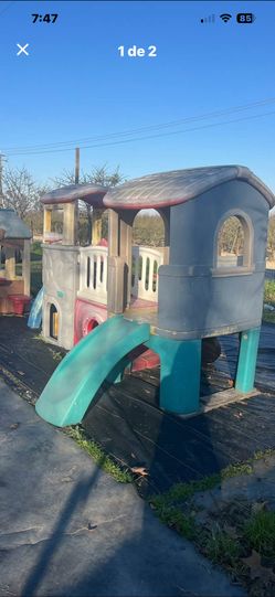 Playground Atep 2 Toy Park Slide