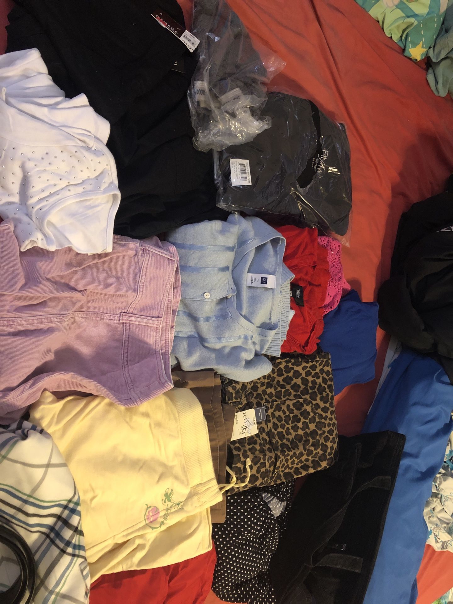 Lot Of 1x- 2x Clothes Some New