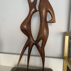 Hand made wood sculpture