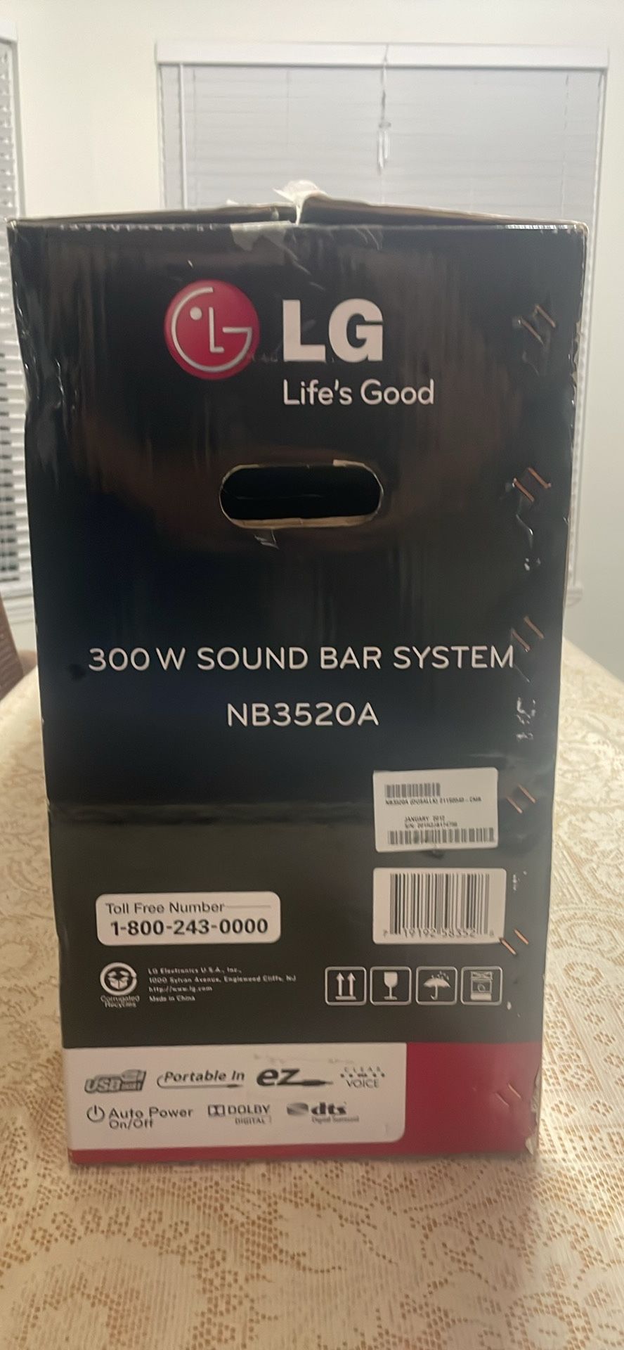 300 W LG Sound Bar System