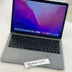Apple MacBook Pro 2016 256GB - 90 Day Warranty - Payments Available With $1 Down 