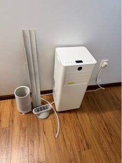 Gymax - 8000 BTU Portable Air Conditioner w/ Control Panel in great condition working