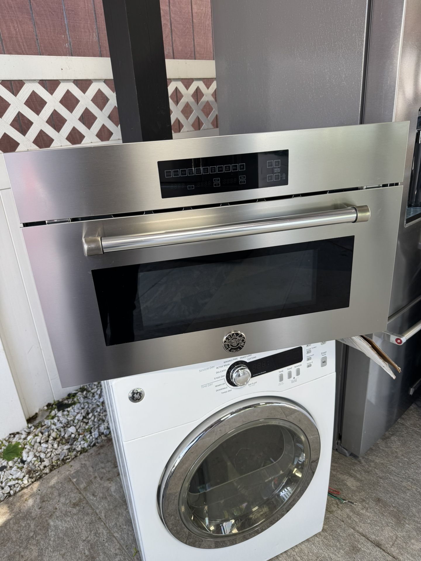 Bertazzoni Microwave Oven 30 Inches Brand New One Receipt For 90 Days Warranty