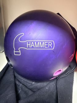 Hammer Purple Urethane Bowling Ball 15lbs