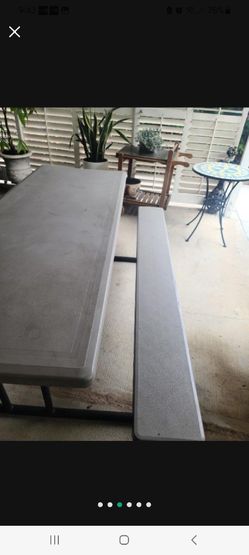 Mesa Con Banca 