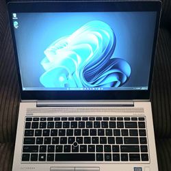 Fast! HP EliteBook Pro Grade Laptop Intel Core i5-8350u 16 GB RAM 256 GB M.2 SSD Webcam 1080P FHD LCD USB C Thunderbolt Port Wi-Fi Windows 11 Pro 64