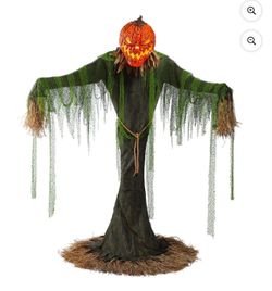 Animated Scarecrow Halloween decor