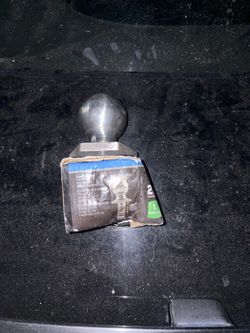 2-Inch Trailer Hitch Ball (1" Shank, 6,000 lbs Capacity) - Brand New